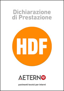 Dichiarazione di Prestazione (DoP) pavimenti HDF